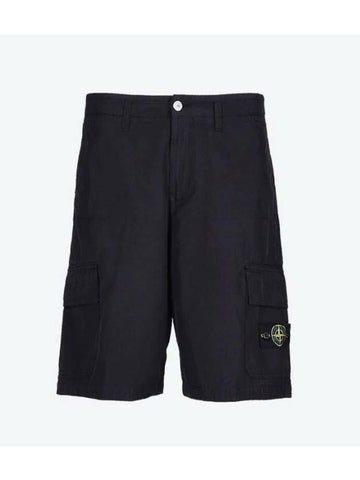 STONE ISLAND キュプロコットンツイルTCカーゴバミューダショートパンツ 133072078 [P]