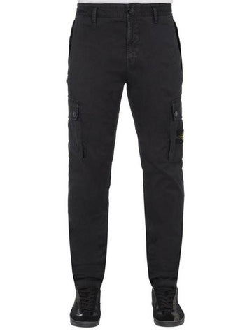STONE ISLAND トリートメントストレッチブロークンツイルコットンカーゴパンツスリムフィット7915303L1 A0129 133072221 [P]