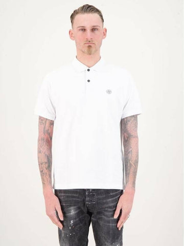 STONE ISLAND Pique Poloshirt Regular Fit T-Shirt 133073376 [P]