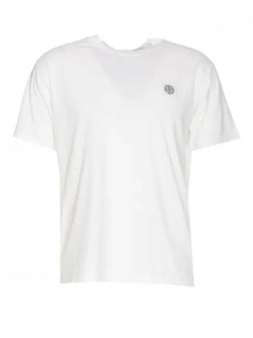 Stone Island FISSATO Treatment Organic Cotton Jersey Short Sleeve T-Shirt Slim Fit 801523757 A0001 133073429 [P]
