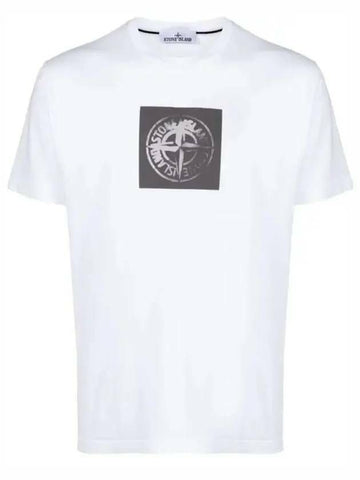 STONE ISLAND コットンジャージー半袖Tシャツ 133073522 [P]