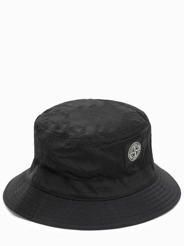 STONE ISLAND ナイロンメタルEconylリジェネレイティッドバケットハット801599376V0029 133074916 [P]