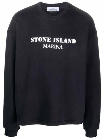 Stone Island Cotton Fleece Crew Neck Sweatshirt Oversized Crop Fit 7915671X6 V0020 133075015 [P]