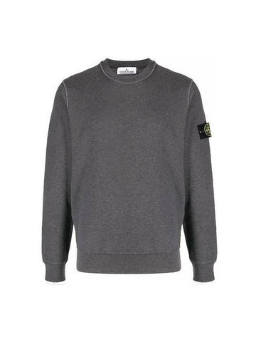 STONE ISLAND 63051 Baumwollfleece Crewneck Sweatshirt Regular Fit 791563051 V0M67 133075050 [P]