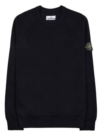 Stone Island Double Face Soft Cotton Yarn Crewneck Knit Loose Fit 133075232 [P]