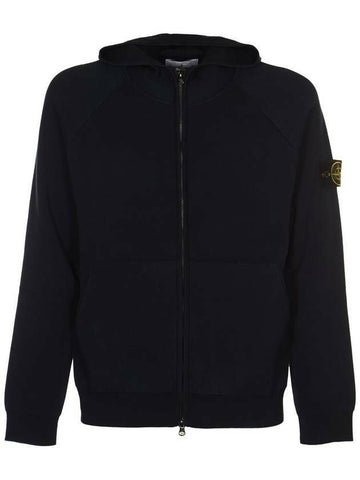 STONE ISLAND 563A6 DoubleFace Soft Cotton Yarn Hoodie Cardigan Knit Loose Fit 133075335 [P]