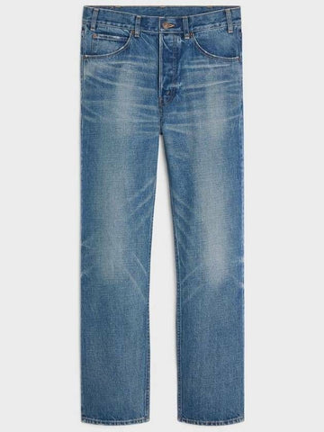 Celine DENIM UNION WASHED JEANS 2N574930F 07UW 135428528 [P]