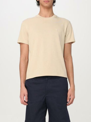 AMI Cotton Embossed T-Shirt 25SS UTS027 726 725 141543083 [P]