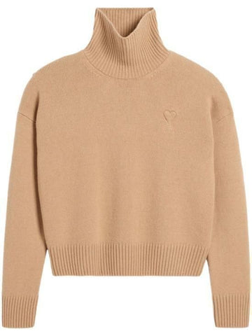 AMI Embasierter Funnel-Nackensweater 141543690 [P]
