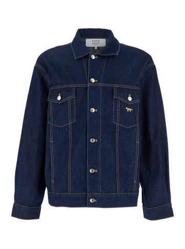 Maison Kitsune Trucker Jacket OM02103WW0081 P470 141544416 [P]