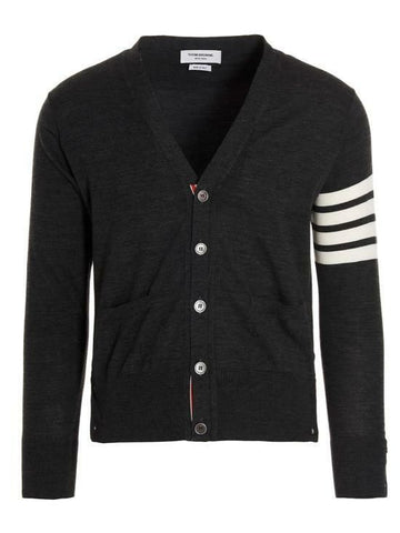 THOM BROWNE Merino Woll 4-Bar Klassiker Cardigan MKC002A Y1014 022 141549110 [P]