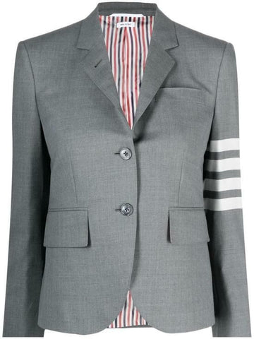 THOM BROWNE Plain Weave 4-Bar High Armhole Sport Coat 141549150 [P]