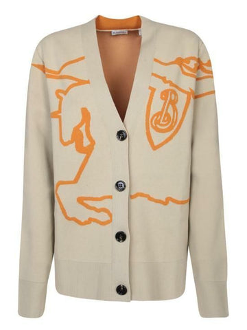 Burberry V-neck Cardigan 8095183 142600246 [P]