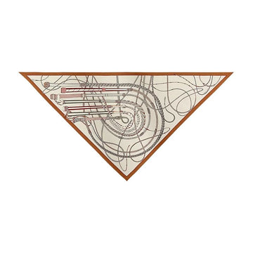 HERMES Dreieckiger Schal aus Kaschmir und Seide H364397S 06 159171659 [P]