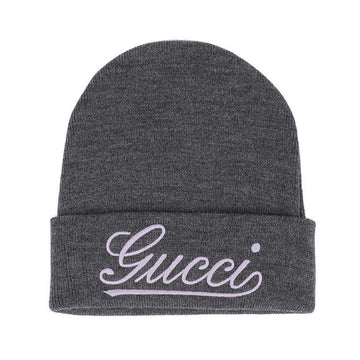 Gucci Embroidered Wool Hat 118779648 [P]