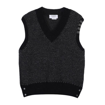 THOM BROWNE ツイード 4バ ベスト 128843760 [P]