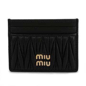 Miu Miu Leather Card Wallet 130853110 [P]