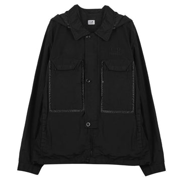 STONE ISLAND フラットナイロンゴーグルフードオーバージャケット 136058315 [P]