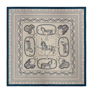 HERMES バンダナ ショール 140 カシミヤ シルク レディース スカーフ H244394S 02 159172039 [P]