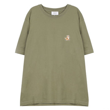 MAISON KITSUNE スピディ フォックス パッチ コンフォート Tシャツ 139307138 [P]