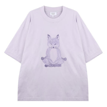 MAISON KITSUNE Yoga Fox Oversized T-Shirt 141511343 [P]
