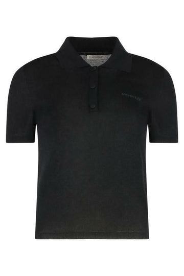 MONCLER Logo besticktes Baumwoll-Polohemd 9A00004 M6440 999 142645879 [P]