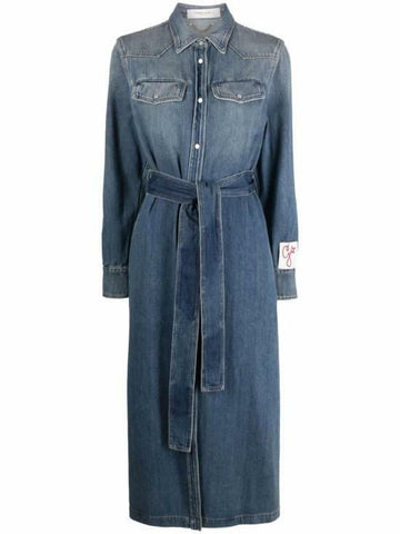 Golden Goose Denim Shirt Dress GWP00714 P000624 50100 142645967 [P]