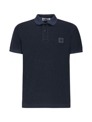 STONE ISLAND Pique-Poloshirt aus Baumwolle mit Elastan 22002SC K1S15 S0067 V0028 142785868 [P]