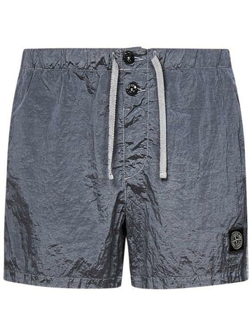 Stone Island Nylon Metal Econyl Swim Trunks with Pocket Detail Slim Fit 142785925 [P]