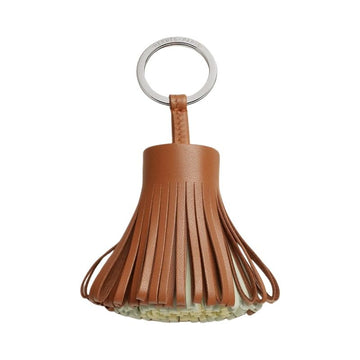 Hermes Tricolor Leather Tassel Keyring Bag Charm H079018CJBQ 159172126 [P]