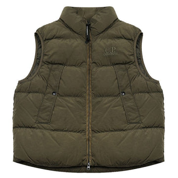 CP COMPANY Chromisches Logo-gesticktes Padded-Weste 146391215 [P]