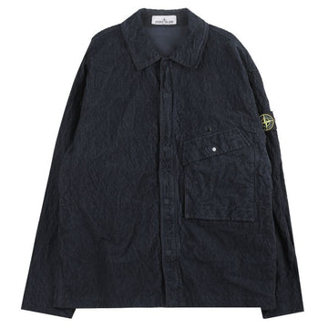 STONE ISLAND ワッペン パッチ コーデュロイ オーバー シャツ 148553827 [P]