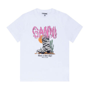 GANNI 女性用Tシャツ 159172497 [P]