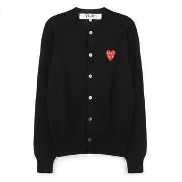 COMME DES GARCONS Wappen Cardigan in Schwarz 149288756 [P]