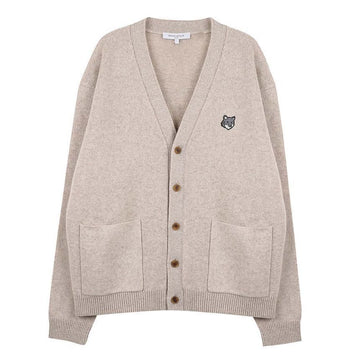 Maison Kitsune Fox Head Milano Ramswool Cardigan 150217583 [P]