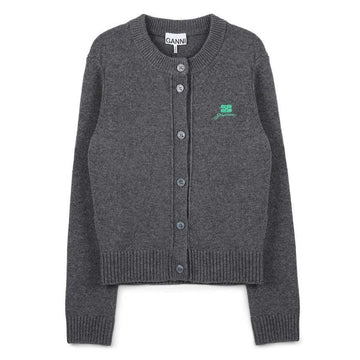 GANNI ウールミックスカーディガン 150946565 [P]