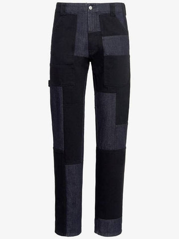 Alexander McQueen Patchwork Workwear Jeans 151053921 [P]