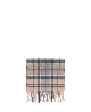 Barbour Wool Cashmere Tartan Scarf Dress Stone USC0002 TN32 151054314 [P]