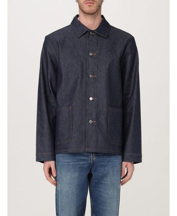 APC Denim Shirt Jacket with Logo 151054341 [P]