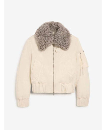 AMI Nylon Padded Bomber Jacket 151054756 [P]