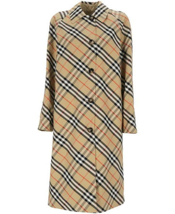 BURBERRY Reversibler langer Gabardine-Kragenmantel 8093127 151054788 [P]