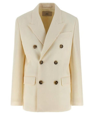 AMI Woll Loose Double Breasted Jacke 185 151054932 [P]