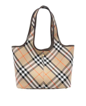 BURBERRY Small Check Tote Bag 151054970 [P]