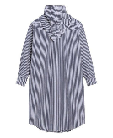 AMI Baumwolle Bandana Midi Kleid 151055015 [P]