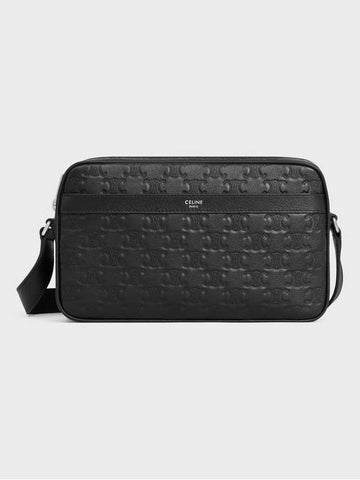 CELINE Medium Messenger aus Kalbsleder mit TRIOMPHE-Prägung 117003FS3 38SI 151055651 [P]