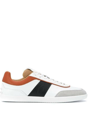 TODS スエード ロゴ パネル スニーカー 133044621 [P]