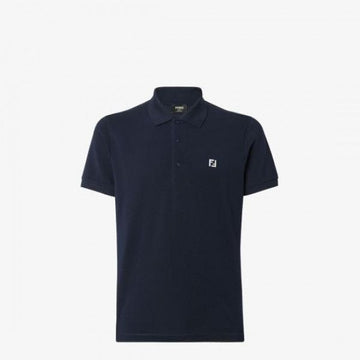 FENDI Metallic Piqué Poloshirt FY0985 AUA5 F0QB0 151056396 [P]