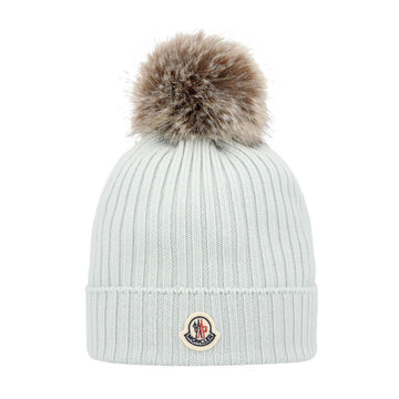 MONCLER Mütze mit Logo-Patch Pompon Kinder 156058301 [P]