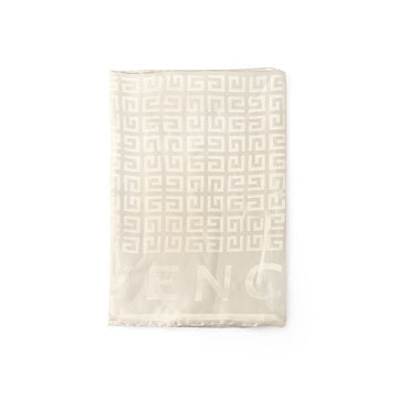 Givenchy Monogram Glossy Jacquard Silk Women's Scarf 76746334 [P]