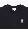 Maison Kitsune Short Sleeve Fox Patch Men's T-Shirt 155629122 [P]